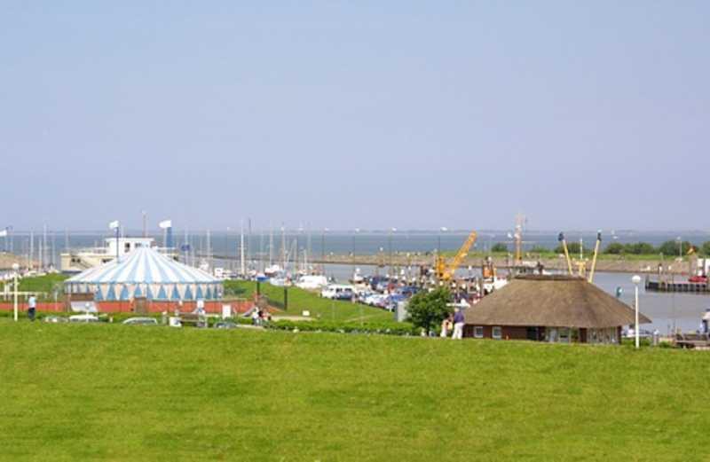 Urlaubswelt Nordseegartenpark Bensersiel Exterior foto
